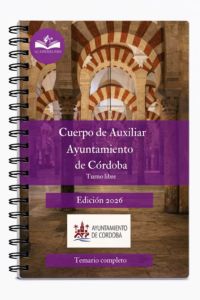 TEMARIOS AUXILIAR AYUNTAMIENTO DE CORDOBA 3 temario aux cor